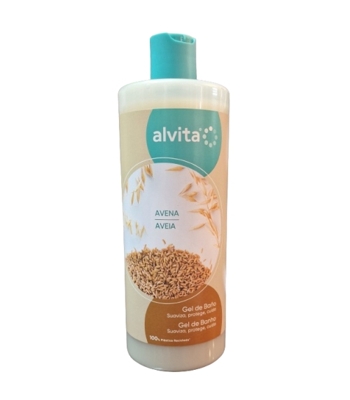ALVITA GEL BAÑO AVENA 750 ML