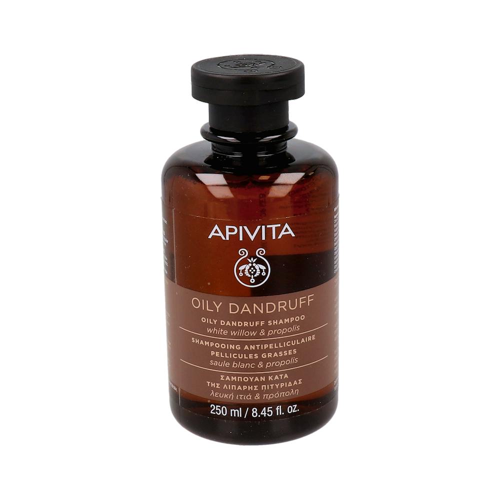 APIVITA CHAMPU ANTICASPA GRASA SAUCE BLANCO Y PROPOLEO 250 ML