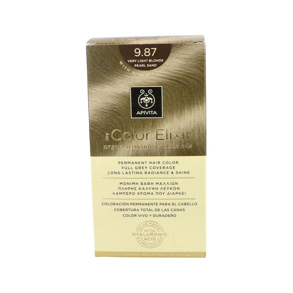 APIVITA COLOR ELIXIR 987 VERY LIGHT BLONDE PEAR