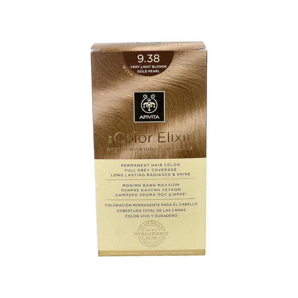 APIVITA COLOR ELIXIR 938 VERY LIGHT BLONDE GOLD
