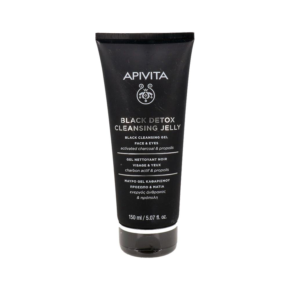APIVITA BLACK DETOX CLEANSING JELLY CARBON Y PROPOLIS 150 ML
