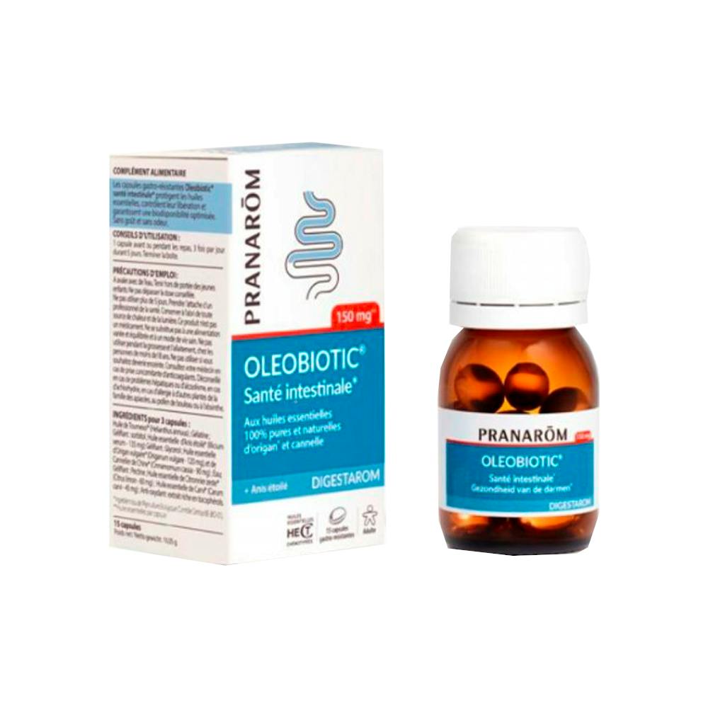 PRANAROM OLEOBIOTIC SALUD INTESTINAL 15 CAPS