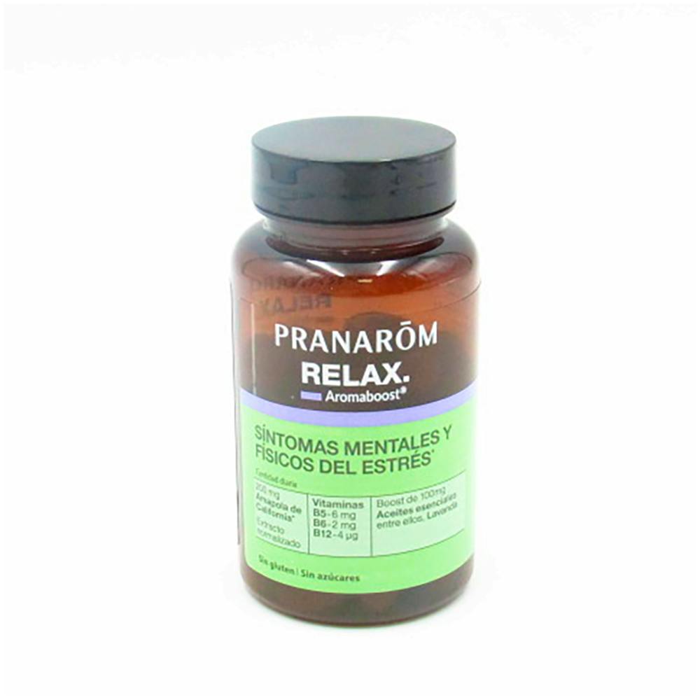 PRANAROM AROMABOOST RELAX 60 CAPSULAS