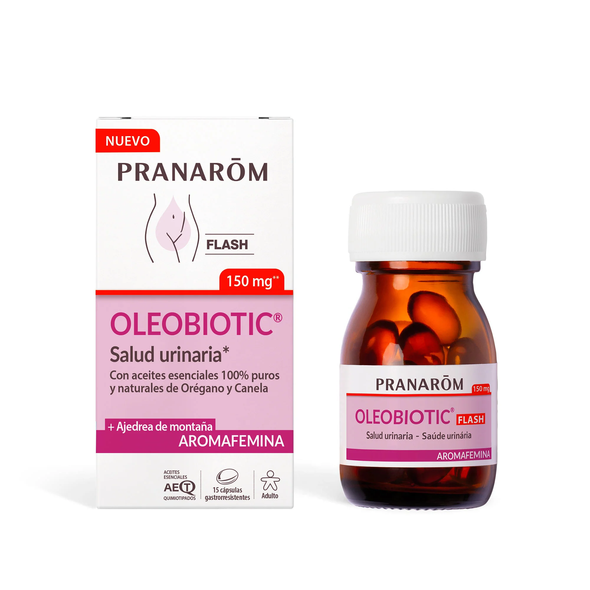 PRANAROM AROMAFEMINA OLEOBIOTICS 150MG 15 CAP