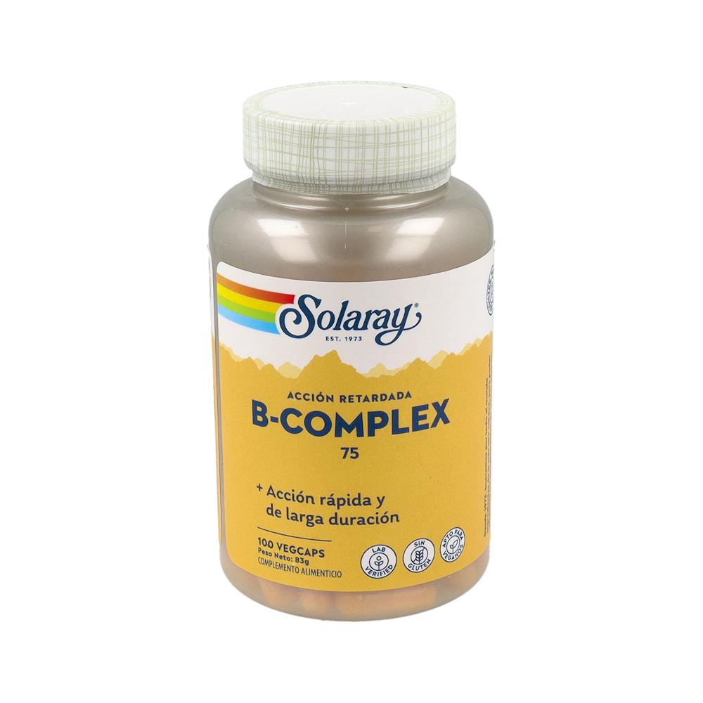 SOLARAY BCOMPLEX 75MG 100 CAPS