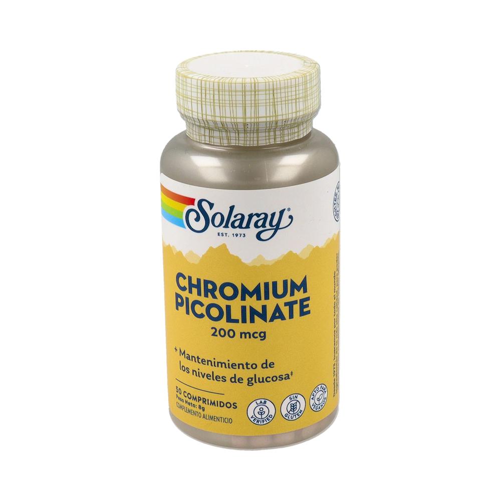 SOLARAY CROMO PICOLINATA 200 MG 50 CAPS
