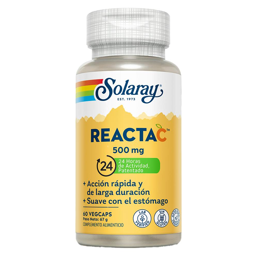 SOLARAY REACTAC 500MG 60 CAPS