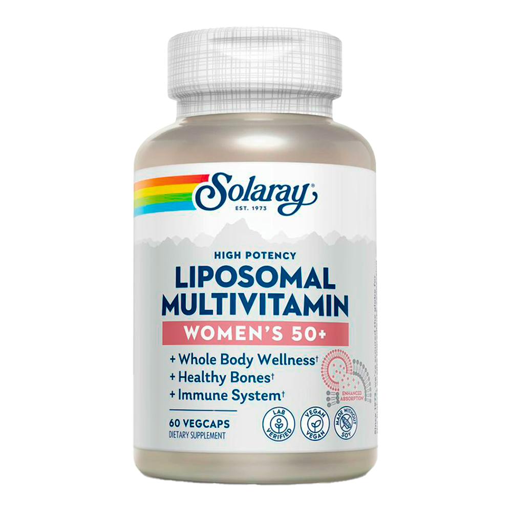 SOLARAY LIPOSOMAL MULTIVITAMIN MUJER 50+ 60 CAPSULAS