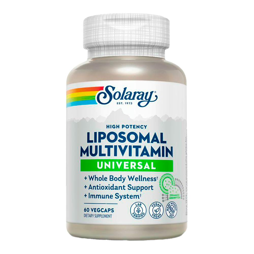 SOLARAY LIPOSOMAL MULTIVITAMIN UNIVERSAL 60 CAPSULAS