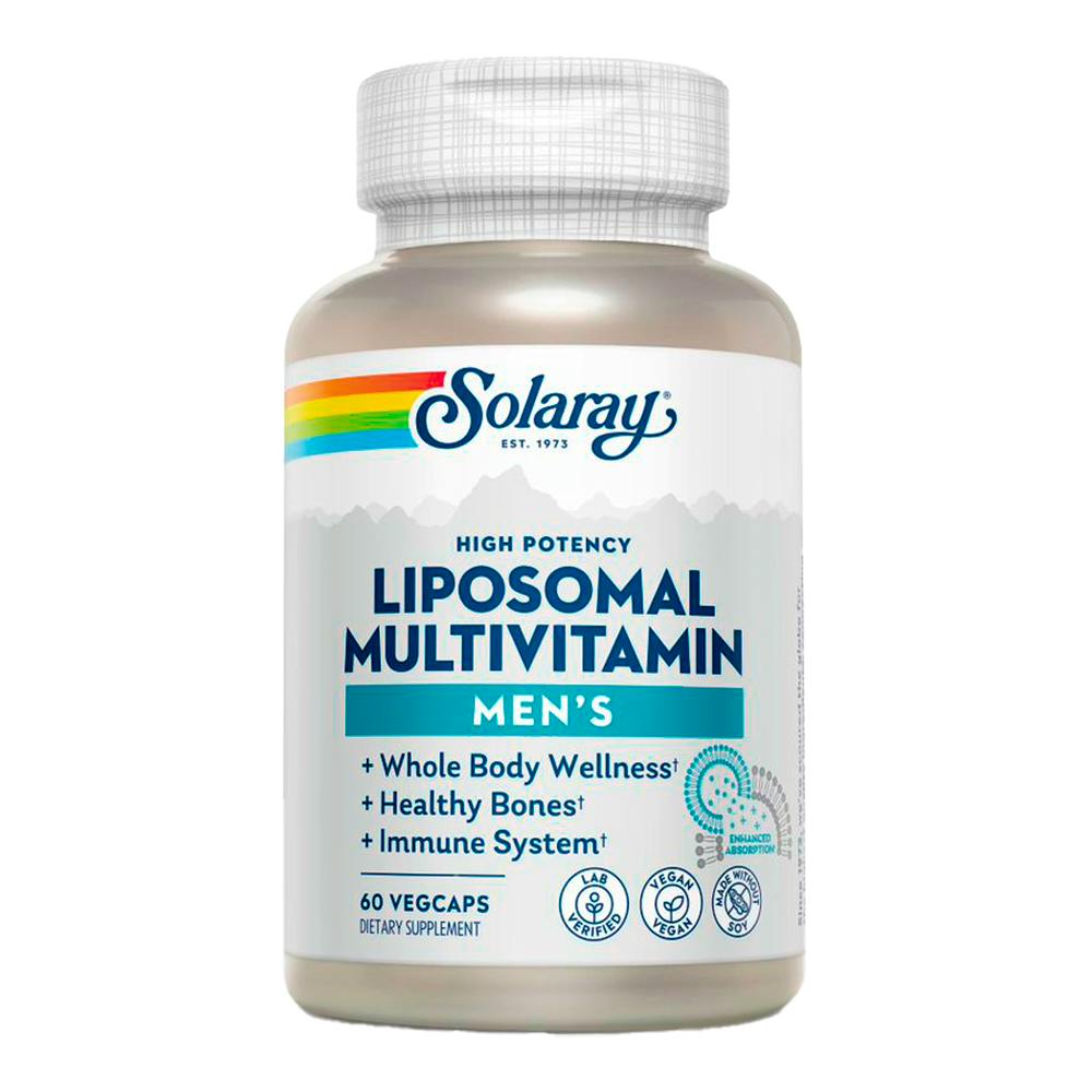 SOLARAY LIPOSOMAL MULTIVITAMIN HOMBRE 60 CAPSULAS