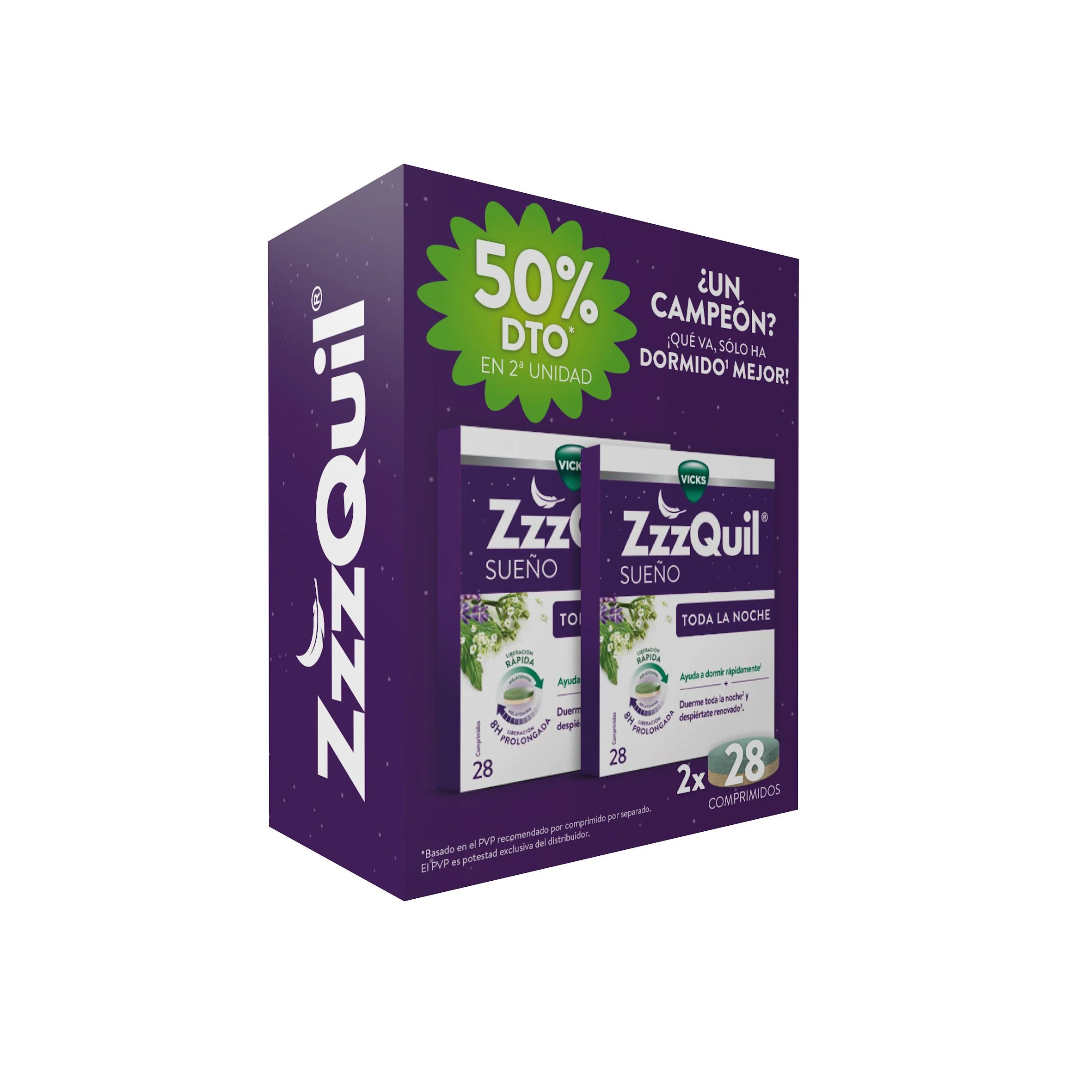 ZZZQUIL SUEÑO TODA LA NOCHE 2X28 COMP