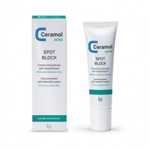 FB CERAMOL ACNE SPOT BLOCK CREMA CONCENTRADA ANTI IMPERFECCIONES Y MARCAS 20 ML
