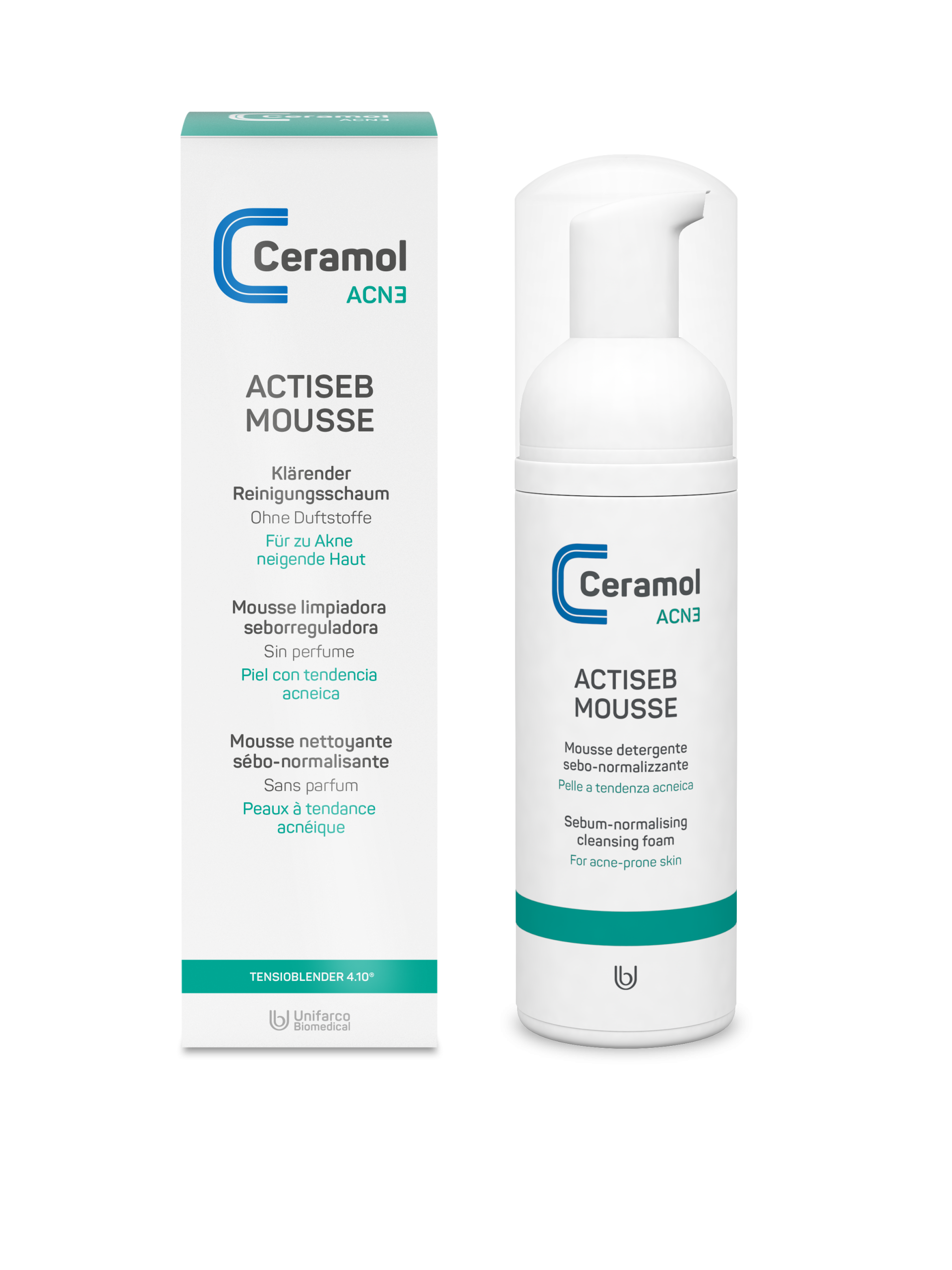 CERAMOL ACTIVSEB MOUSSE 150ML