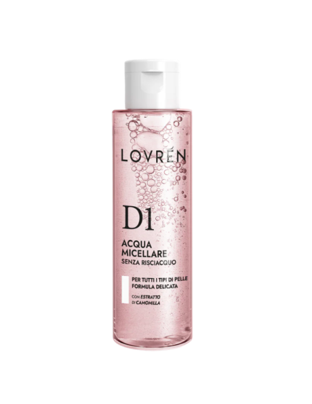 LOVREN D1 AGUA MICELAR SIN ENJUAGUE 100 ML LD124