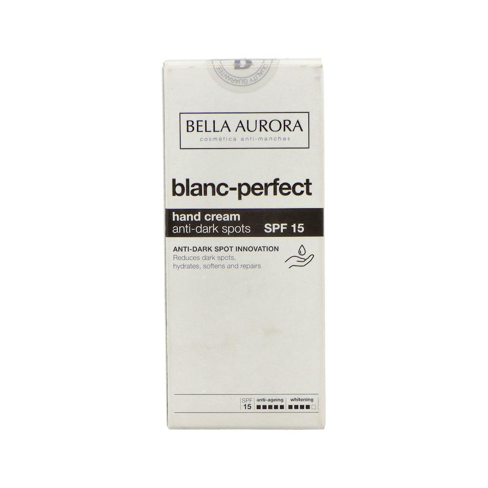 BELLA AURORA CREMA DE MANOS ANTIMANCHAS SPF15 75ML