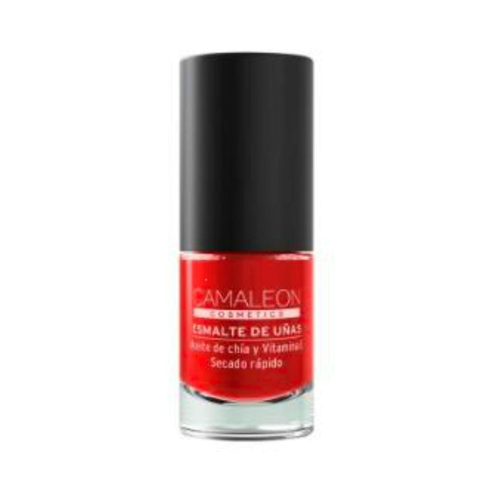 CAMALEON ESMALTE DE UÐAS 1 ENVASE 6 ML COLOR ROJO