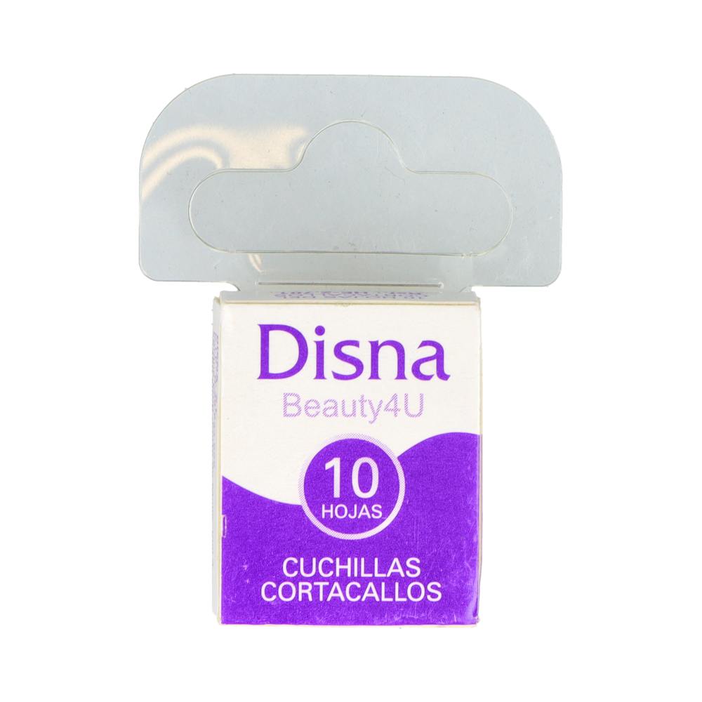 DISNA 10 CUCHILLAS CORTACALLOS