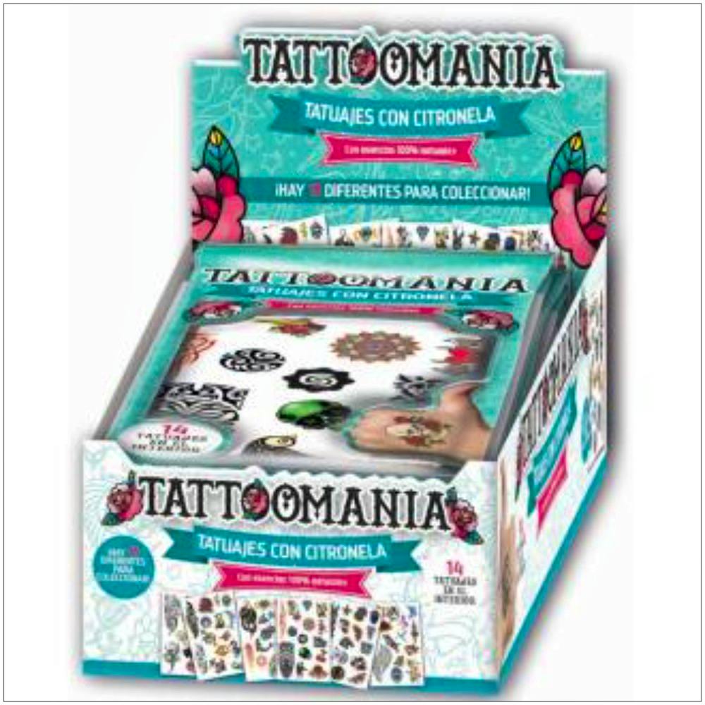 TATTOOMANIA CON CITRONELA 14 TATUAJES
