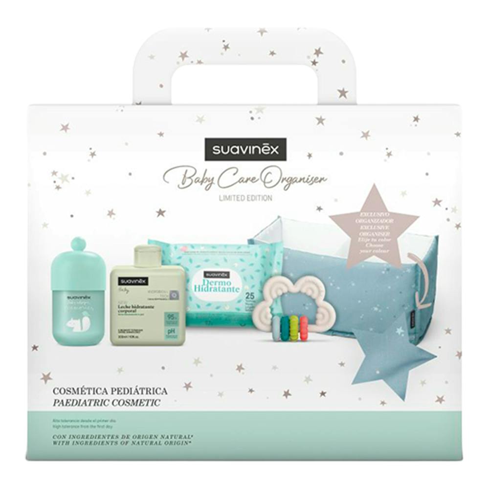 SUAVINEX CANASTILLA BABY ORGANISER DREAMS SET COLOR AZUL