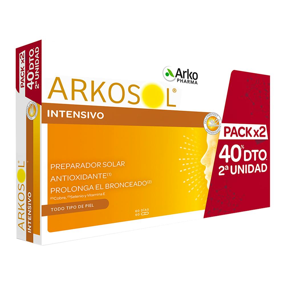 ARKOSOL INTENSIVO PACK 2X30 CAPSULAS