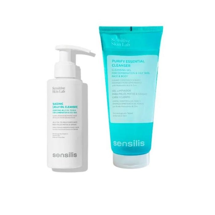 PACK DOBLE LIMPIEZA MUSSE + BALSAMO LIMPIADOR SENSILIS