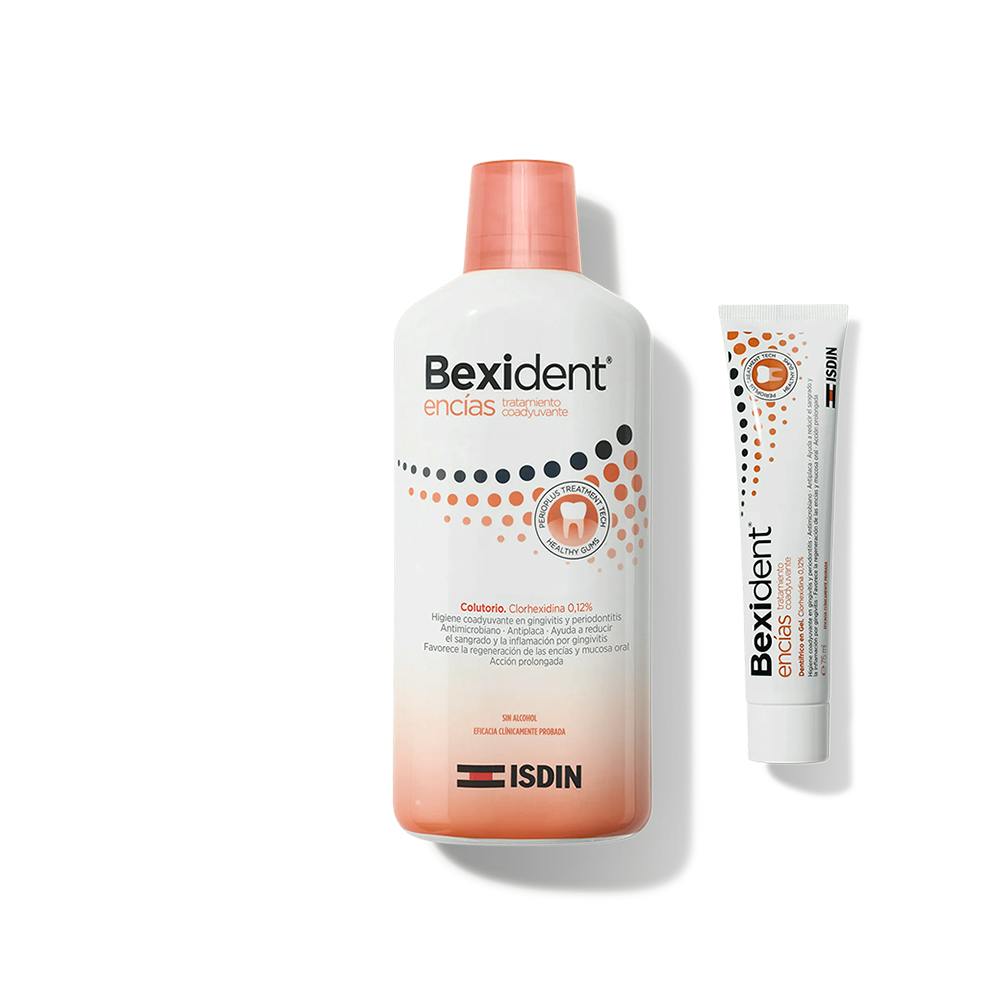 BEXIDENT PACK ENCIAS COLUTORIO TRATAMIENTO 500ML+PASTA ENCIAS USO DIARIO 75 ML 20% GRATIS