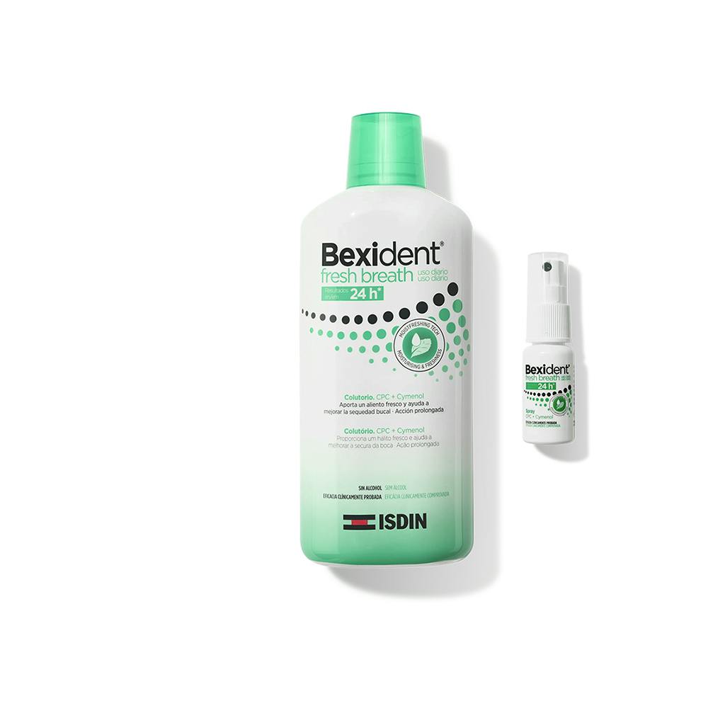PACK BEXIDENT FRESH BREATH 500 ML + SPRAY