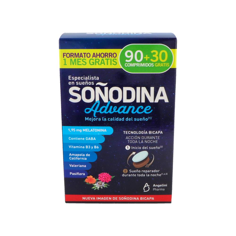 SOÑODINA ADVANCE 120 COMPRIMIDOS BICAPA