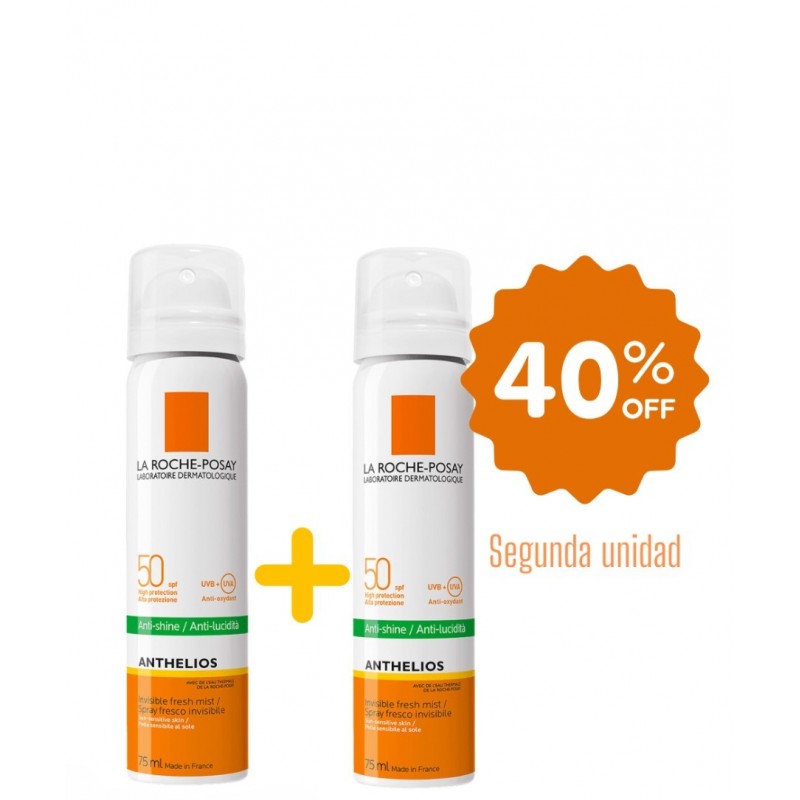 DUPLO ANTHELIOS BRUMA FRESCA INVISIBLE SPF 50 AEROSOL 1 ENVASE 75 ML