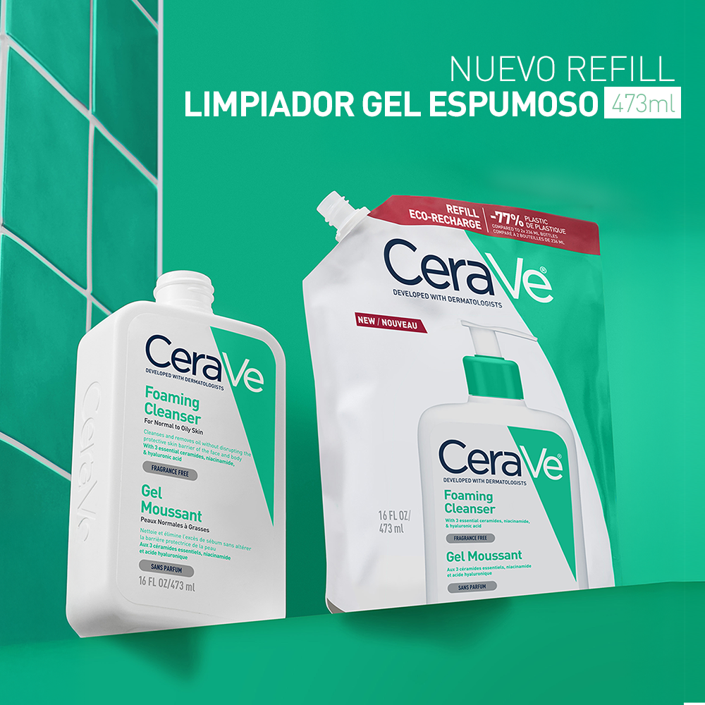 CERAVE GEL LIMPIADOR PACK CON 30% DE REGALO