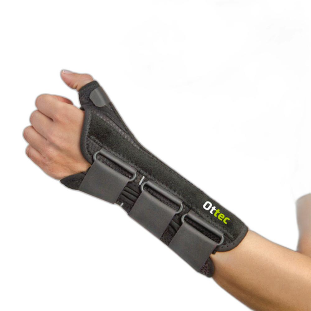 EMO MQ515MUÑEQUERA INMOVILIZADORA DERECHO CON FLEJE TALLA L NEGRO