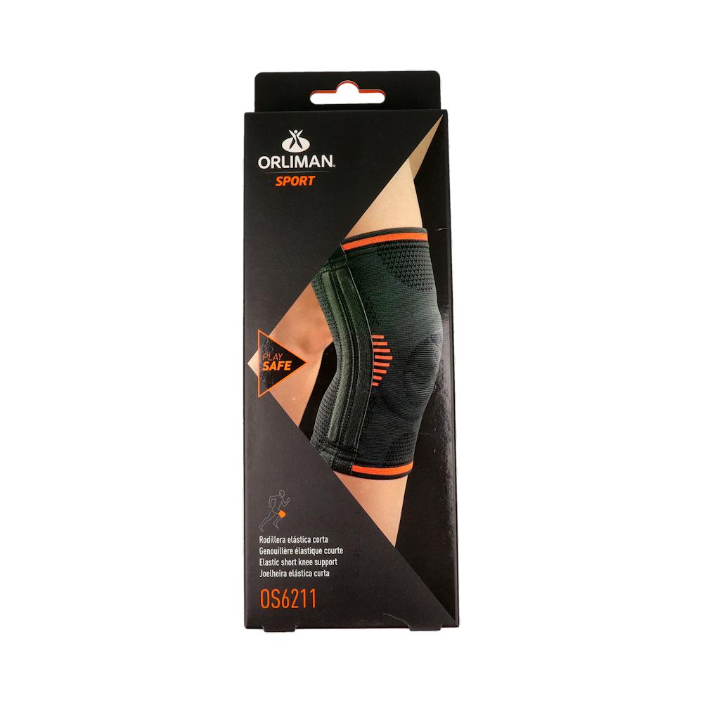 ORLIMAN RODILLERA ELASTICA GEL PAD Y FLEJES SPORT OS6211 T 2