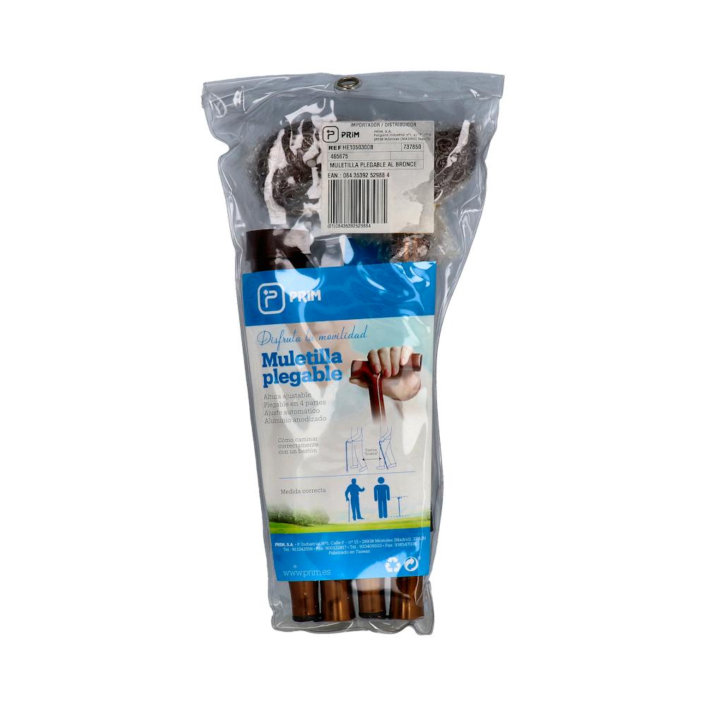 PRIM MULETILLA PLEGABLE ALUMINIO BRONCE 737850