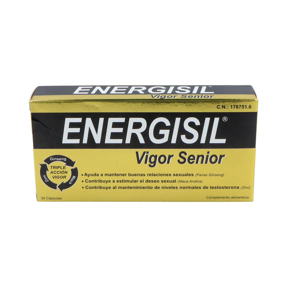 ENERGISIL VIGOR SENIOR GINSENG+MACA 30 CAPS