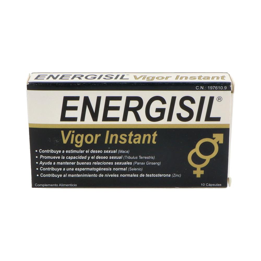ENERGISIL VIGOR INSTANT 10 CAPSULAS (PONER EN SALUD SEXUAL)