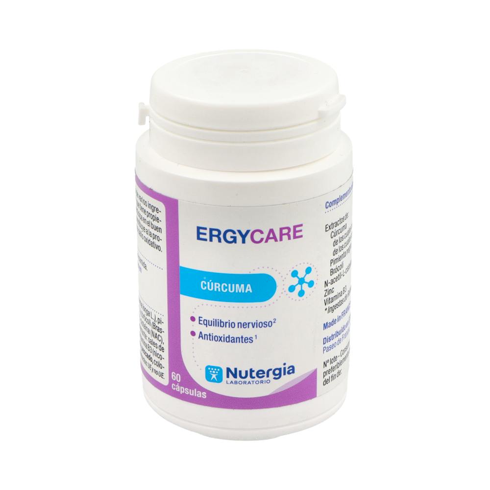 NUTERGIA ERGYCARE 80 CAPS (CURCUMA)