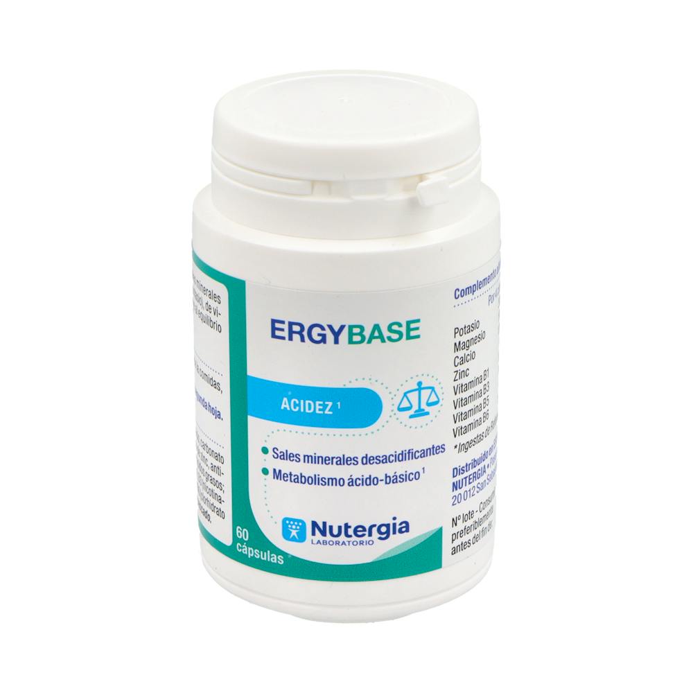 NUTERGIA ERGYBASE CAPS(MAGNESIO POTASIO CALCIO ZN)