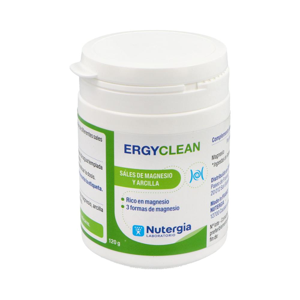 NUTERGIA ERGYCLEAN (SALES DE MAGNESIO(CARBONATO SULFATO CITRATO) Y ARCILLA