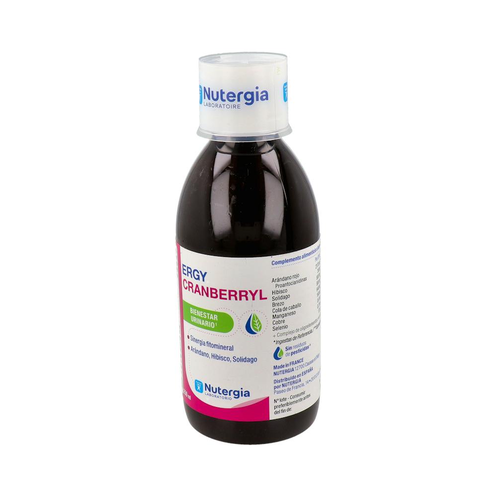NUTERGIA ERGYCRANBERRYL(HIBISCO SOLIDAGO BREZO COLA DE CABALLO ARANDANO ROJO)