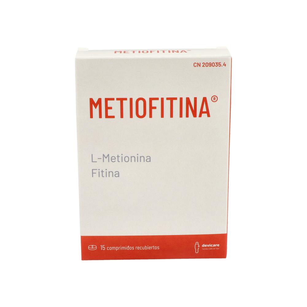 METIOFITINA 15 COMPRIMIDOS RECUBIERTOS