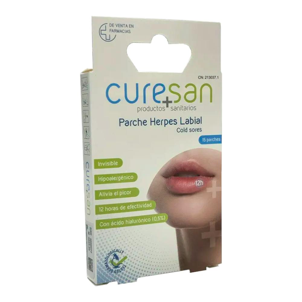 CURESAN PARCHE HERPES LABIAL 15 UNIDADES