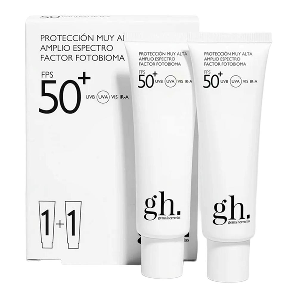GH PROTECCION SOLAR FACTOR FOTOBIOMA SPF50+ DUPLO 50ML