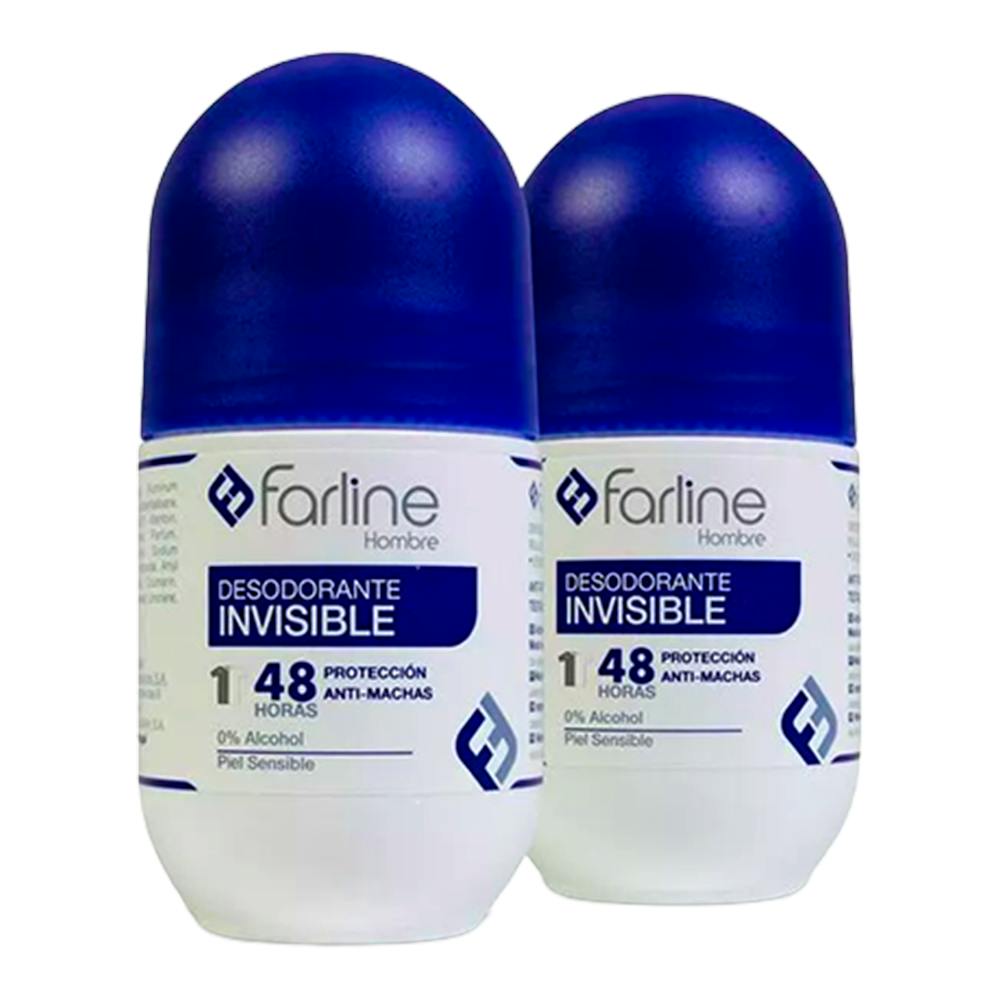 FARLINE DUPLO DESODORANTE SENSIBLE ROLL ON 2º UNIDAD 50%
