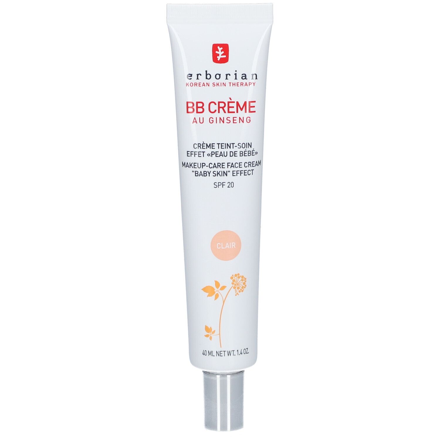 ERBORIAN BB CREME CLAIR 40 ML GINSENG